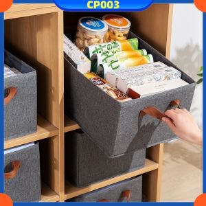 6PCS Storage Box Lipat Kotak Penyimpanan Baju Tahan Air Box Baju Mainan / Pakaian Dalam / Pakaian Box Penyimpanan Serbaguna