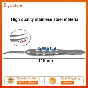 Ophthalmic Forceps Nucleus Forceps High Quality Titanium Alloy Material Ophthalmic Instrument