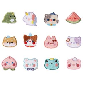 Adhesive Animal Cloth Patches Repair Patches For Garments Bags And Hats Decoration Great For Craft Enthusiasts Pack Of 12