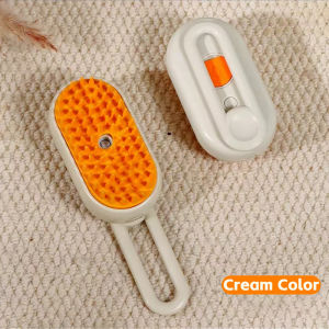 3 In 1 Steam Brush Cat Brush Indoor Cat Hair Removal Dog Steam Brush Massage Pet Grooming