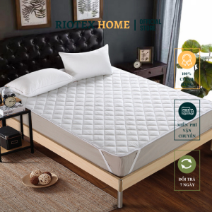 Tấm Lót Bảo Vệ Nệm RIOTEX HOME Vải Kate cao cấp dày 7mm tiêu chuẩn khách sạn