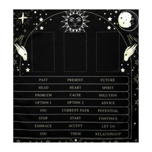 Reading Astrologys Tablecloth Tarots Tablecloth Table Cloth Square Divinations Tapestry Witchcrafts Supplies