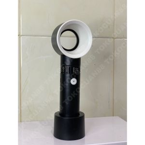 KIPAS PORTABLE - PORTABLE FAN - KIPAS ANGIN KOREA - Portable Mini Fan - Rechargeable USB - Bladeless