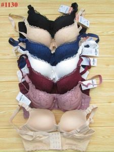 Áo Ngực Nữ Lovely Cotton Ren Đệm Vừa 3.5cm Dây Lưng Bản To 4 Móc Cài Siêu Hot A1130