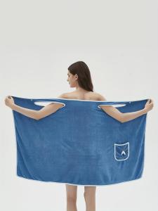 Fuzzy Buttons Lounge Robe Warm & Comfy Sleeveless Lounge Robe With Pockets Womens Loungewear & Sleepwear