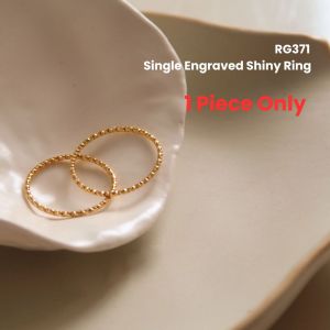 Daily Heart Oval Diamond Zircon Stacking Gold Ring • Waterproof Non-Fade Tarnish • 18K Gold Plated 316L Stainless Titanium Steel Fashion Jewelry For Women Men RG425 RG426