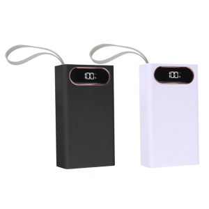 12PCS 18650 Flat Top Enclosure Not Need Soldering High Capacity Fast Charging With Spring Contacts Protections