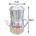 Phin pha cà phê, ấm pha cafe, phin nhôm pha cà phê 100gram - 200gram. 