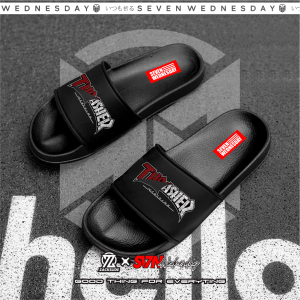 BRZ-TRSHR Series men women sandals for children size 26 to 35 adults 36 to 43 PVC sole