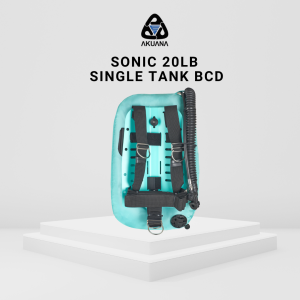 Akuana Sonic 20lb BCD Single Tank for Scuba Diving