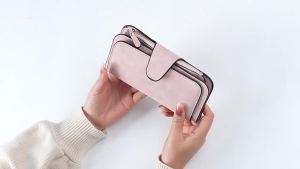 Hot Sale Long Buckle Womens Wallet Coin Purse Multi-color Card Slots Phone Bag Clutch Card Holder wallet[ Free Shipping ]