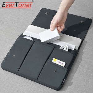 EverToner Laptop Sleeve Bag Notebook Bag Case Cover For Macbook Air Pro 13 16 Case Laptop for Pad Pro Air Waterproof Sleeve Case