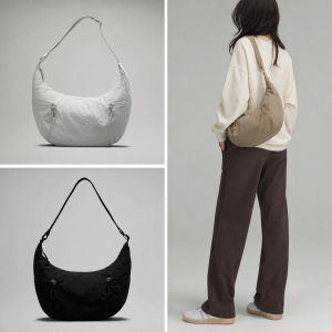Dew lu Dumpling bag 6L/13L Croissant-shaped shoulder bag crossbody bag and tote bag for men and women suitable for gym use versatile and with a large capacity perfect for yoga