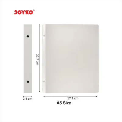 NA JOYKO Binder Note A5 B5 Polos / Buku Binder Joyko Polos Warna Pastel