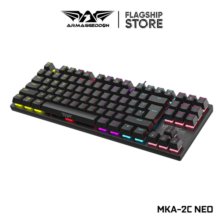 Armaggeddon MKA-2C NEO Psychraven Gaming Keyboard | 87 Keys | Sleek ...