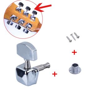 Guitar String Tuning Pegs Metal Guitar String Button Guitar Knob