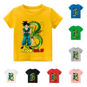 Áo thun trẻ em SONGOKU  8 màu áo đầy đủ size có big size áo thun cho bé Cotton King Cotton