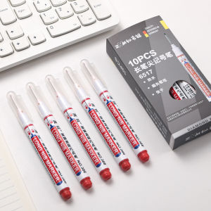 20mm Long Nib Marker Pen Multi-purpose Bathroom Woodworking Decoration Deep Hole Markers Pens Oily Pen Waterproof Pen