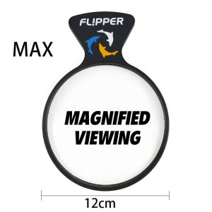Aquarium Fish Tank Flipper DeepSee Magnified Viewer 34 Times Optical Magnification To Display Coral Marine Accessories