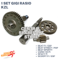 1 SET KOMPLIT GIGI RASIO BEAT FI KZL / AS PULLY BEAT ESP / AS RODA BELAKANG BEAT STREET / GIGI RASIO GARDAN BEAT SPORTY / POP / VARIO 110 / SPACY / SCOOPY FI / ESP / GEAR TRANSMISI RASIO KECIL  / GIGI NANAS / GIR PENGGERAK /  GIR RASIO ASSY / GEAR RODA. 