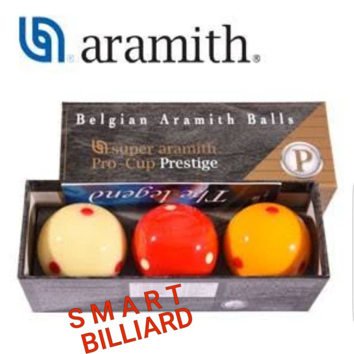 Aramith Carom Ball Set 615 Mm Super Pro Cup Prestige Billiard