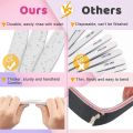 Professional Nail Files, Emery Board Nail File for Natural Nails 100/180/240 Grit Nail Files for Acrylic Nails 12pcs Fine Grit Nail File Manicure Tools Coarse Fingernail Files (180/240 Grit). 