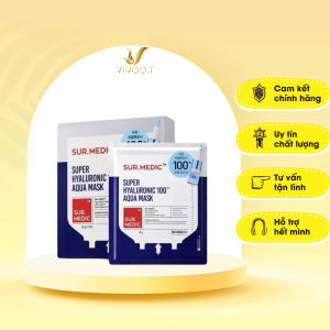 Mặt Nạ Cấp Nước Cấp Tốc SURMEDIC Super Hyaluronic 100tm Aqua Mask 30g