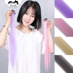 Wig Rambut Palsu Wanita Pemanjang Rambut Palsu Warna Jepit Lurus hair extension clip ACC18