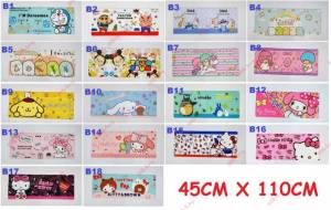 Cartoon Door Mat Rug Carpet Floor Accent Home Plush Non-slip 45 x 110cm Big Size Velvet Floor Mat Toys Gift Toy Permaidani Kartun Saiz Besar 珊瑚绒 防滑 地毯