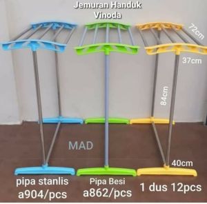 JEMURAN HANDUK MERK VINODA/Clothes Rack Jemuran Lipat ( vinoda Clothes Rack )