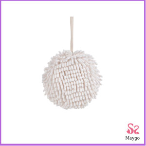 Local home ผ้าเช็ดมือ ผ้าไมโครไฟเบอร์ แบบตัวหนอน นุ่มดูดซับน้ำได้ดี ผ้าเช็ดมือทรงกลม towels