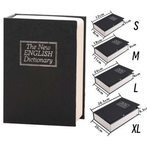 SG Gadget® Simulation Creative Safety Book Box Storage Box Security Safety Lock Jewelry Storage Box Money Box Cash Box Gifts