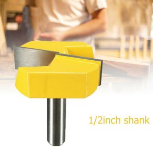 Toolstar 1/2 "Shank 2-1/4" ทำความสะอาดเราเตอร์ด้านล่างบิตเครื่องตัดมิลลิ่งสำหรับไส