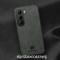Casing Luxury Fashion Simple Leather for Infinix Hot 60i 4G 5G Hot60i Hot 60 Hot60 Hot50i Hot50 2025 Silicone Matte Textured Lambskin Phone Case Back Cover. 