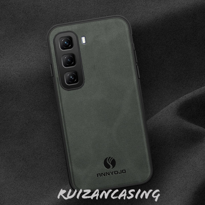 Casing%20Luxury%20Fashion%20Simple%20Leather%20for%20Infinix%20Hot%2060i%204G%205G%20Hot60i%20Hot%2060%20Hot60%20Hot50i%20Hot50%202025%20Silicone%20Matte%20Textured%20Lambskin%20Phone%20Case%20Back%20Cover%20-%20Image%203