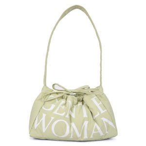 Women Dumpling Bag Casual Shoulder Bag Puffy Sling Bag Drawstring Crossbody Hobo Bag Puffer Handle Bag Beg Wanita L38