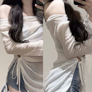 Bộ hai mảnh nữ swimwears với bãi biển coverup Áo sơ mi hai mảnh Halterneck Bộ đồ bơi eo cao nâng Bộ Đồ Tắm