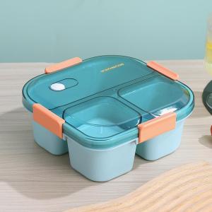 Kotak Makan Plastik Anti Bocor Bpa Free Lunch Box Sekat Tempat Bekal Makan Siang
