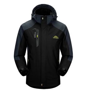 Mens Lightweight Waterproof Rain Jacket 5000mm Windbreaker Lined Casual Spring Autumn Fishing Hiking Outdoor Leisure Jacket2026