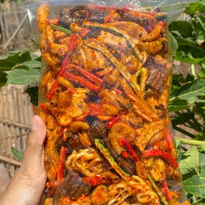 Seblak Kerupuk Campur / Seblak Mix Pedas Daun Jeruk Isi Basreng / Seblak Jaat / Makaroni / Pedo / Cimol Kemasan 250 Gram / 500 Gram / 1 KG