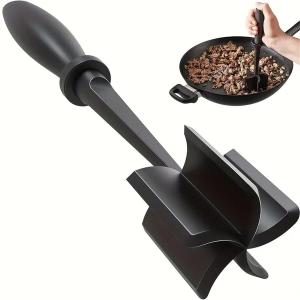 1pc Meat Chopper Meat Shredder Heat Resistant Suitable For Hamburger Meat Ground Beef Smasher