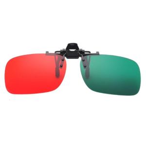 Clip on Green Lens for Kids for Correcting Color Issues Comfortably Color Blindness Corrective Eyewear