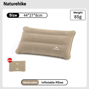 Naturehike Inflatable Camping Pillow Foldable Travel Pillow Leisure Air Pillow Outdoor Cushion