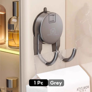 🇸🇬 Ready Stock Strong Suction Cup Hook Double Head No Drilling Heavy Duty Wall Hanger for Home