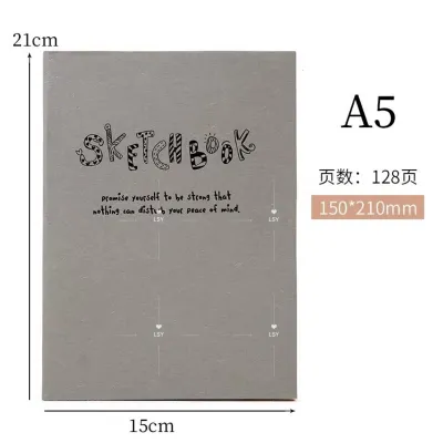 Sy Sketchbook A5 Sketchbook black and brown