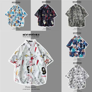 YN299 M-3XL เสื้อเชิ้ตผู้ชาย เสื้อฮาวาย รุ่น 1166