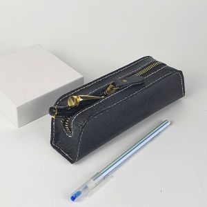 [Da thật] Túi đựng bút da bò thật ZN11LD (Đen/Nâu/Nâu sáp) - 100% da bò thật BH 3 năm