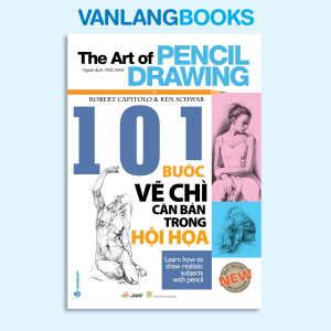 Sách - 101 bước vẽ chì căn bản trong hội họa-Vanlangbooks