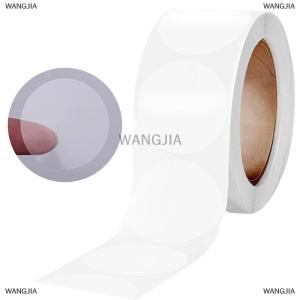 [COD] WANGJIA 500pcs roll Round Transparent Stickers Sealing Clear Label Decal Decoration For Candy Cookie Biscuit Dessert Bag