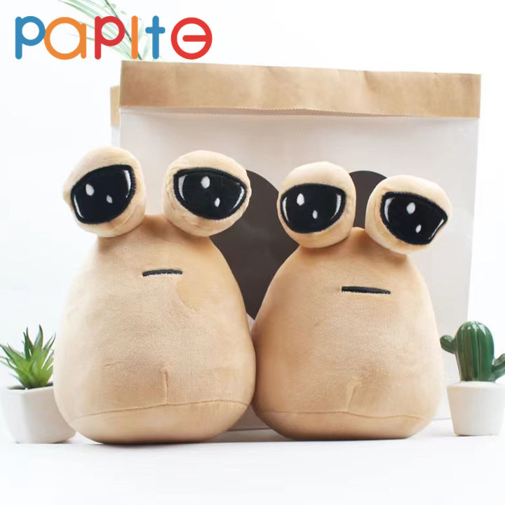 PAPITE Hot Game My Pet Alien Pou Plush Toy Furdiburb Emotion Alien ...